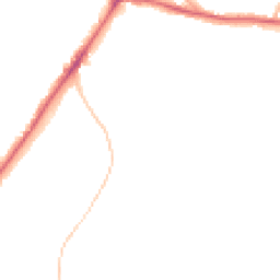 Night-time road noise heatmap for WV4 5UL
