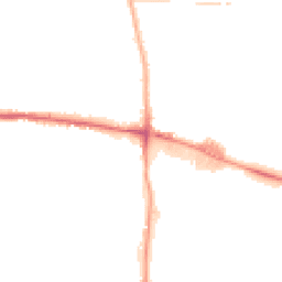 Night-time road noise heatmap for WV4 6JS
