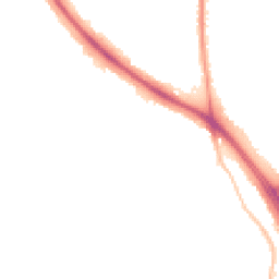 Night-time road noise heatmap for WV4 6LS