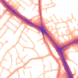 Daytime road noise heatmap for WV4 6NL