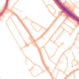 Daytime road noise heatmap for WV4 6PD