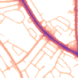 Daytime road noise heatmap for WV4 6PG