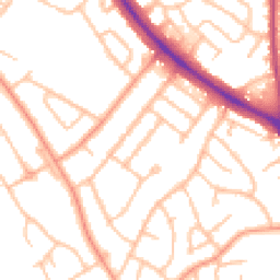 Daytime road noise heatmap for WV4 6PT