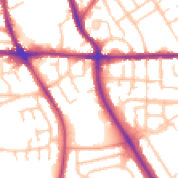 Daytime road noise heatmap for WV4 6RU