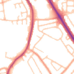 Daytime road noise heatmap for WV4 6SL