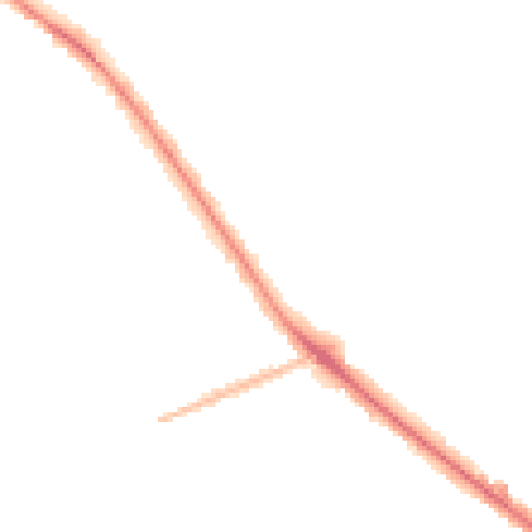 Night-time road noise heatmap for WV6 0BP