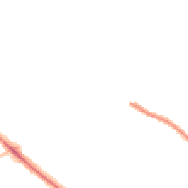 Night-time road noise heatmap for WV6 0RY