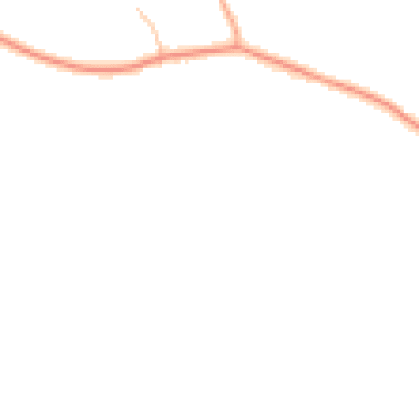 Daytime road noise heatmap for WV6 7AU
