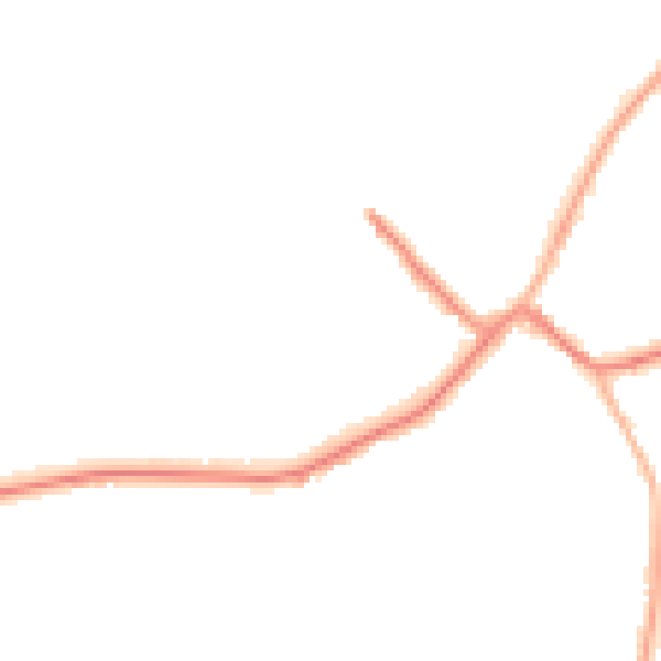 Night-time road noise heatmap for WV6 8AP