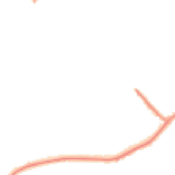 Night-time road noise heatmap for WV6 8HS