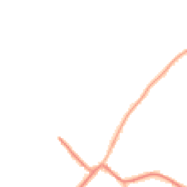 Night-time road noise heatmap for WV6 8LQ