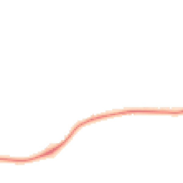Night-time road noise heatmap for WV6 8NN