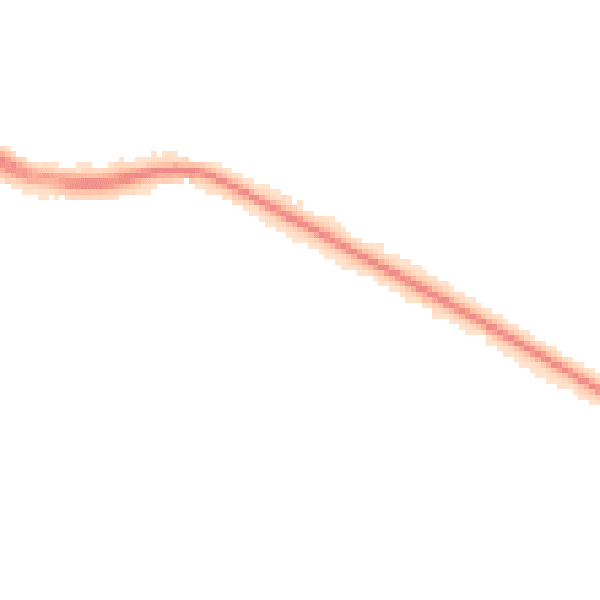 Night-time road noise heatmap for WV6 8UD