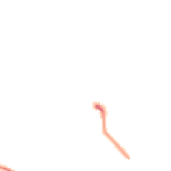 Night-time road noise heatmap for WV6 9EB