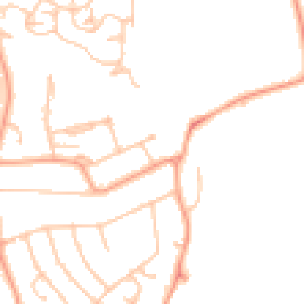 Daytime road noise heatmap for WV6 9HT