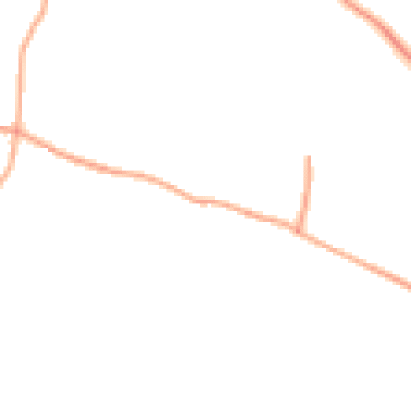 Daytime road noise heatmap for WV8 1RN