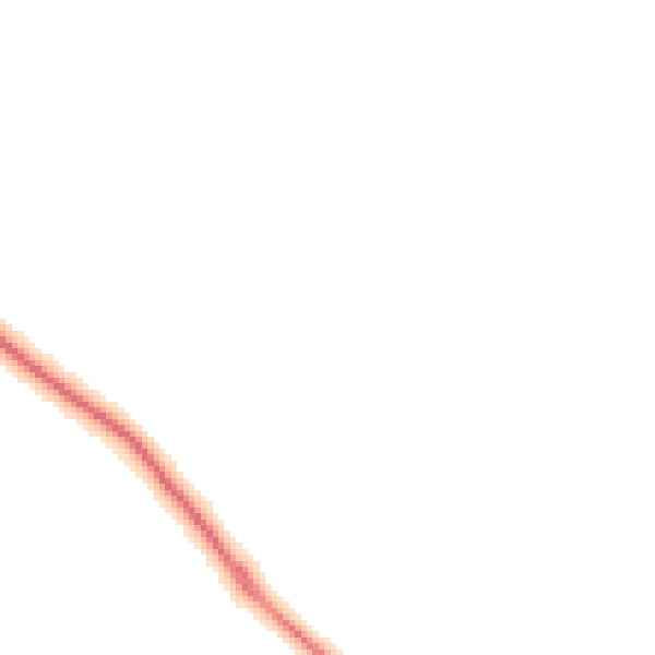 Night-time road noise heatmap for WV8 2HW