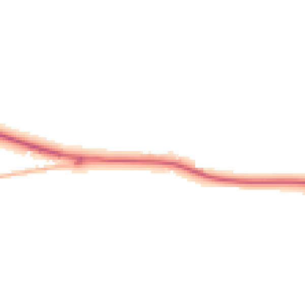 Night-time road noise heatmap for WV8 2HX