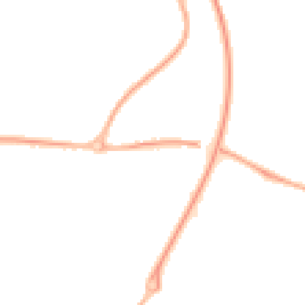 Night-time road noise heatmap for YO12 4LT