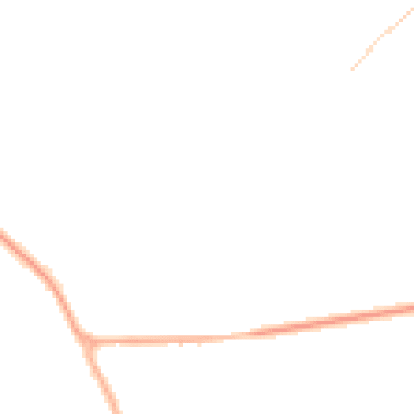 Night-time road noise heatmap for YO12 4NY