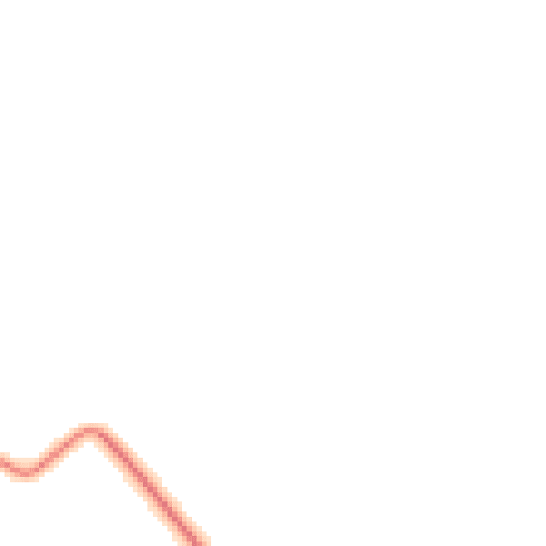 Daytime road noise heatmap for YO12 4PH