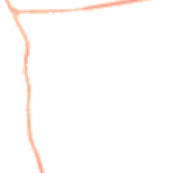 Night-time road noise heatmap for YO12 4RP