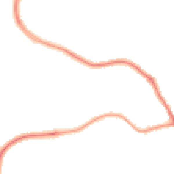 Night-time road noise heatmap for YO12 5DD
