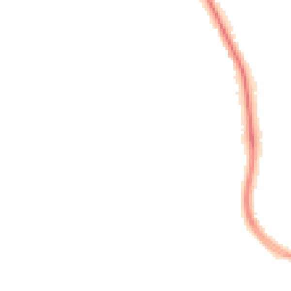 Night-time road noise heatmap for YO12 5PJ