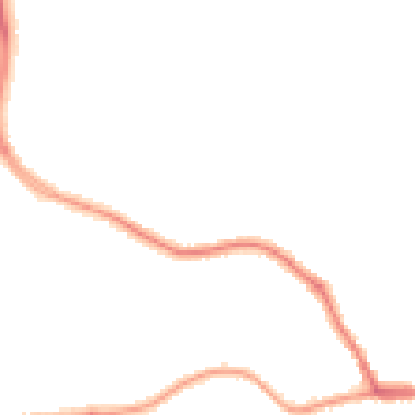 Night-time road noise heatmap for YO12 5QG