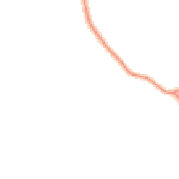 Night-time road noise heatmap for YO12 6JP