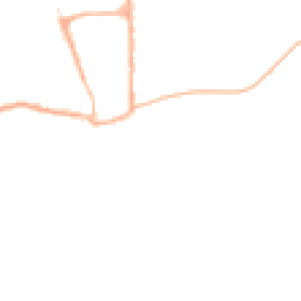 Night-time road noise heatmap for YO15 1AF