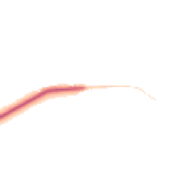 Daytime road noise heatmap for YO15 1AL