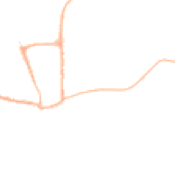 Night-time road noise heatmap for YO15 1AQ