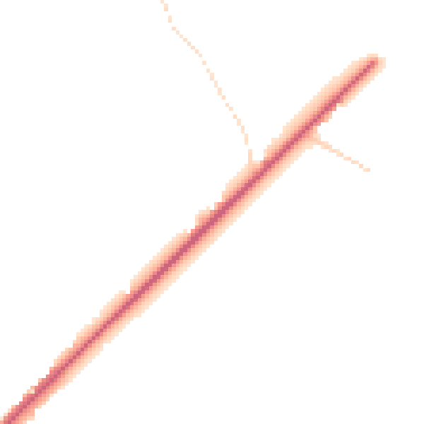 Daytime road noise heatmap for YO15 1BA