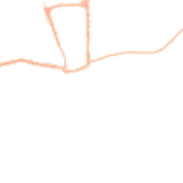 Night-time road noise heatmap for YO15 1BF