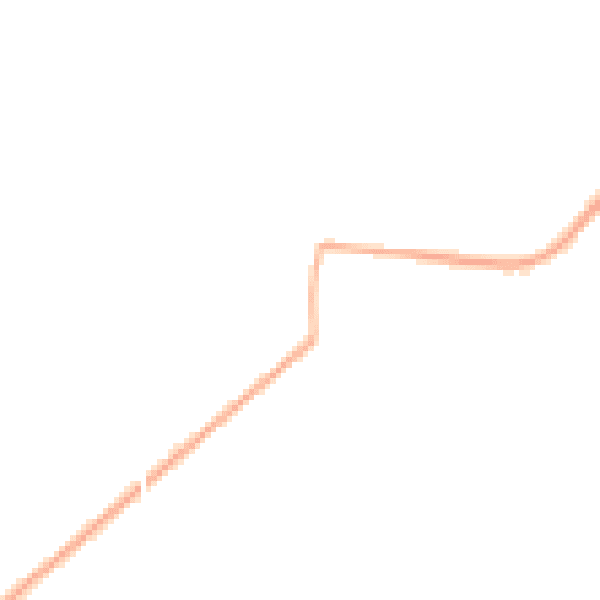 Night-time road noise heatmap for YO15 1DT