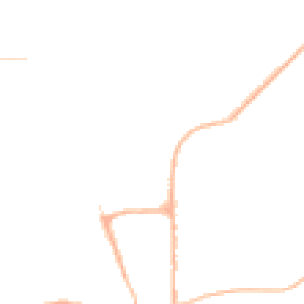 Night-time road noise heatmap for YO15 1LN
