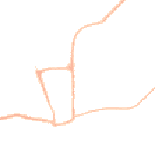 Night-time road noise heatmap for YO15 1NB