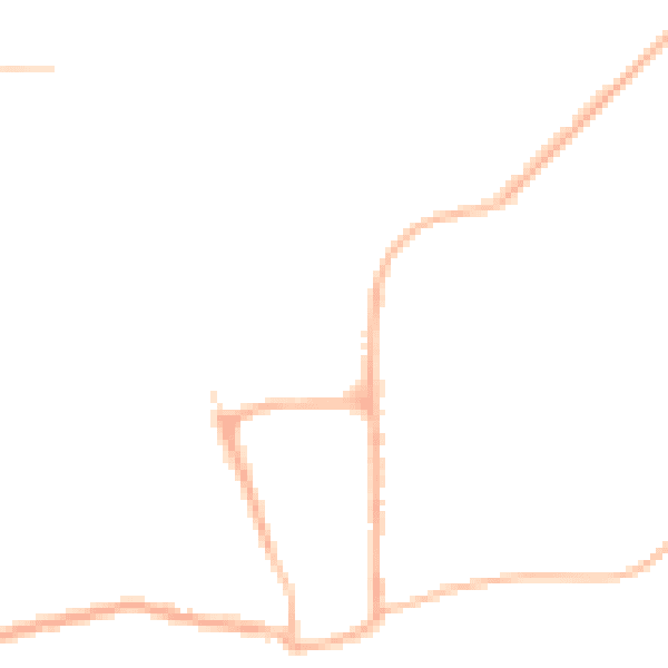 Night-time road noise heatmap for YO15 1NZ