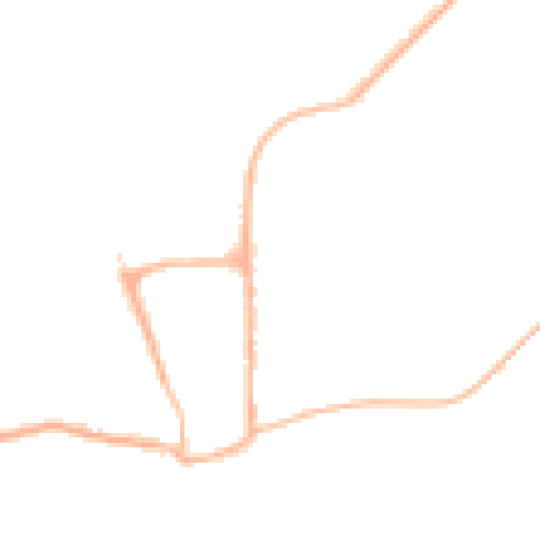 Night-time road noise heatmap for YO15 1QA