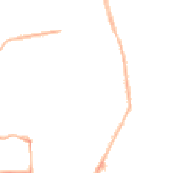 Night-time road noise heatmap for YO15 2EZ
