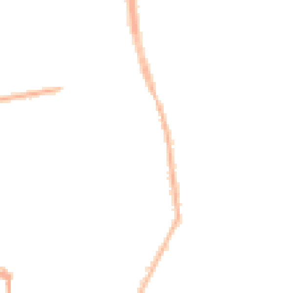 Night-time road noise heatmap for YO15 2HL