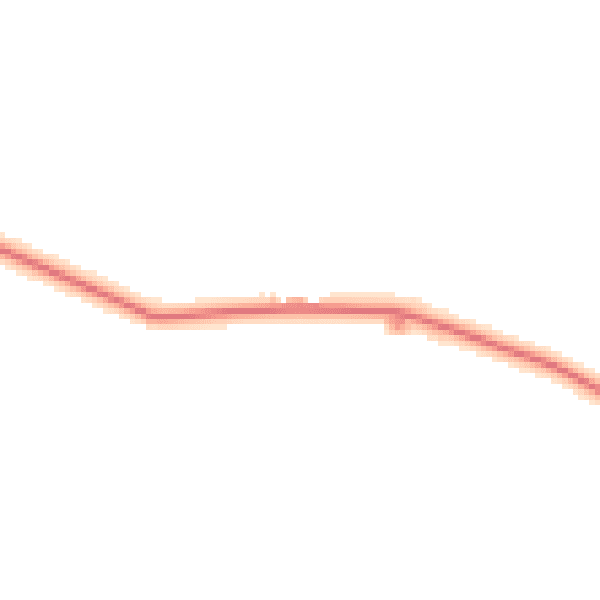 Daytime road noise heatmap for YO16 4XF