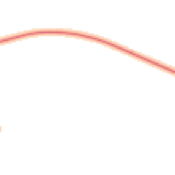 Daytime road noise heatmap for YO16 4XG