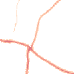 Night-time road noise heatmap for YO18 7AT