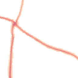 Night-time road noise heatmap for YO18 7DX