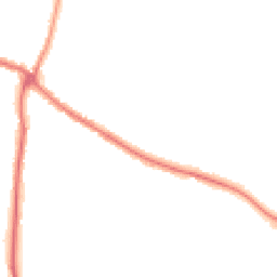 Night-time road noise heatmap for YO18 7DZ