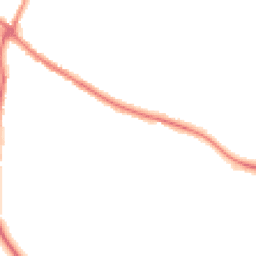 Night-time road noise heatmap for YO18 7EJ