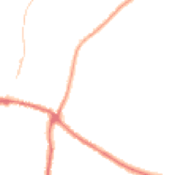 Night-time road noise heatmap for YO18 7JS