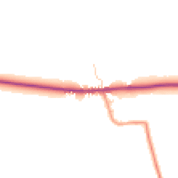 Daytime road noise heatmap for YO18 7JY